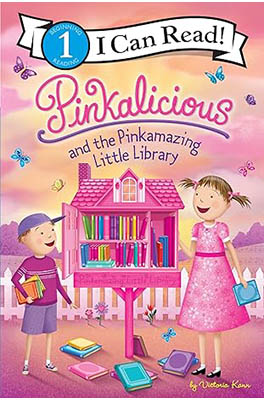 Pinkalicious and the Pinkamazing Little Library book cover